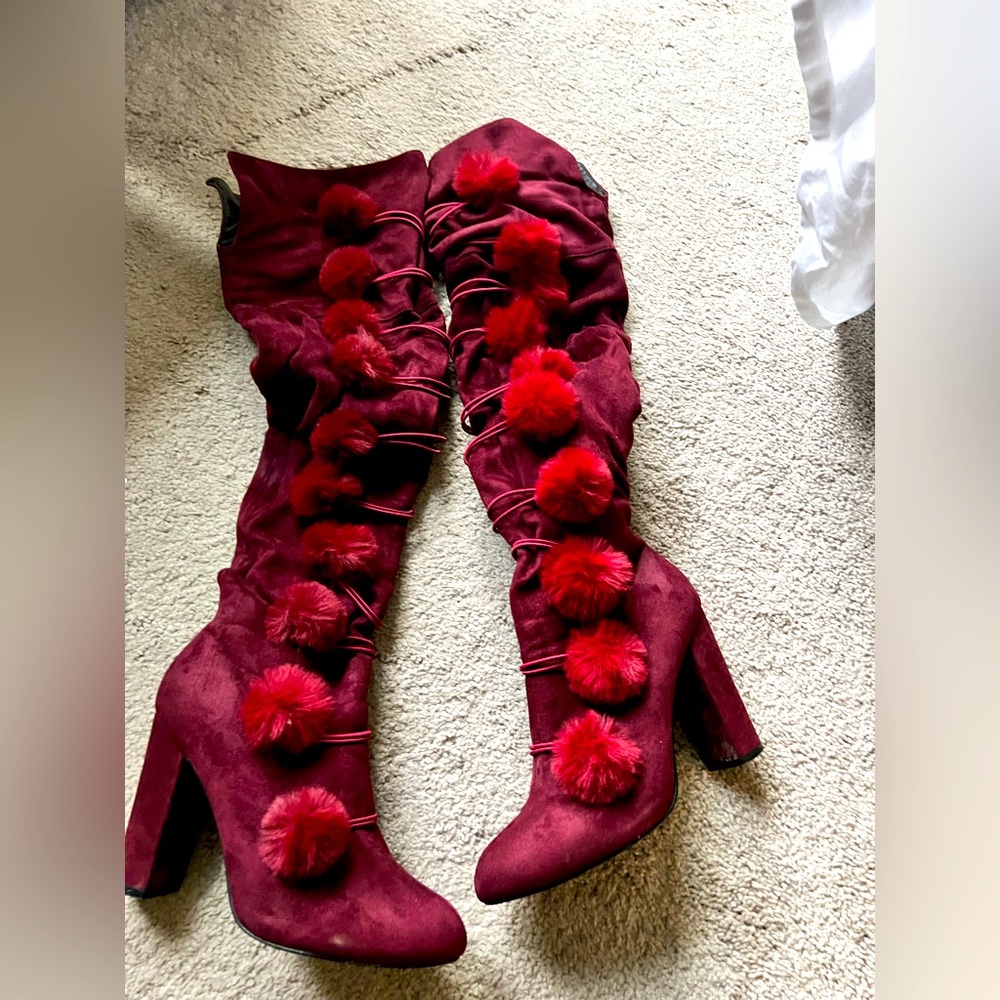 Yoki heel boots.!
